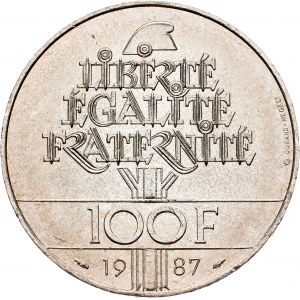France, 100 Francs 1987, Pessac