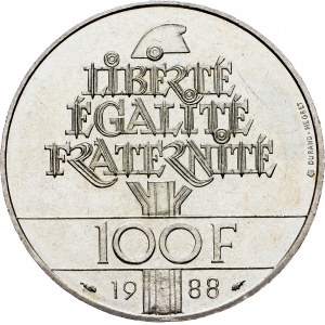 France, 100 Francs 1988, Pessac