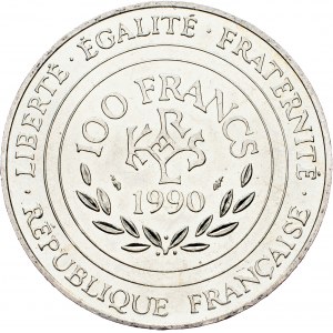 France, 100 Francs 1990, Pessac