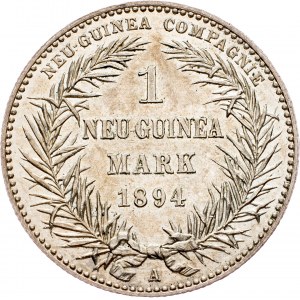 German New Guinea, 1 Mark 1894, A