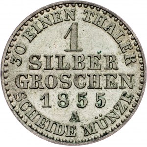 Germany, 1 Silber Groschen 1855, A