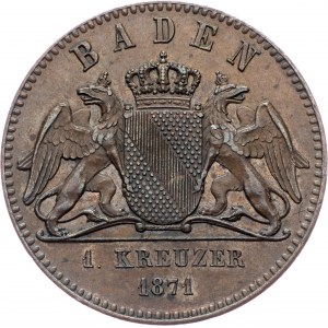 Germany, 1 Kreuzer 1871