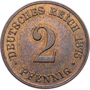 Germany, 2 Pfennig 1875, C