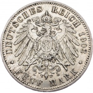 Germany, 5 Mark 1902, A