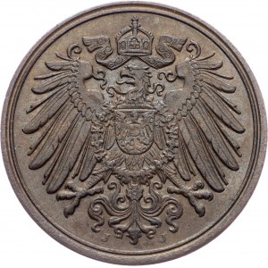 Germany, 1 Pfennig 1904, J