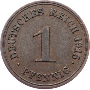 Germany, 1 Pfennig 1915, E
