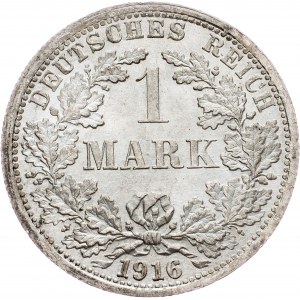 Germany, 1 Mark 1916, F