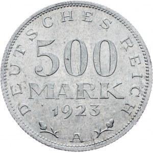 Germany, 500 Mark 1923, A