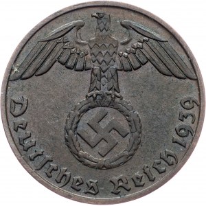Germany, 1 Pfennig 1939, B