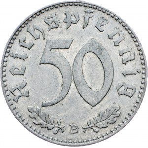 Germany, 50 Pfennig 1944, B