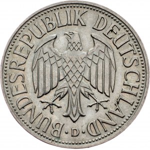 Germany, 1 Mark 1950, D