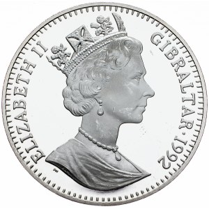 Gibraltar, 35 ECUs 1992