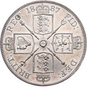 Great Britain, 2 Florins 1887