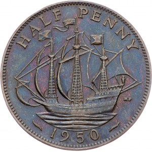 Great Britain, 1/2 Penny 1950