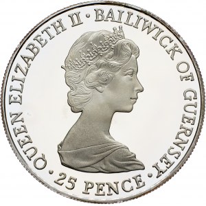 Guernsey, 25 Pence 1981