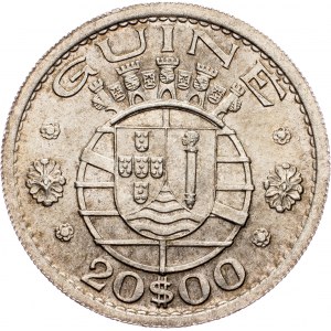 Guinea-Bissau, 20 Escudos 1952