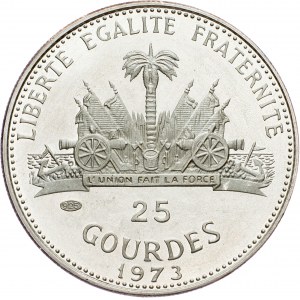 Haiti, 25 Gourdes 1973