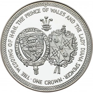 Isle of Man, 1 Crown 1981