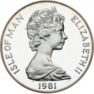 Isle of Man, 1 Crown 1981