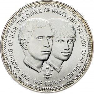 Isle of Man, 1 Crown 1981