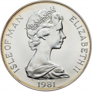 Isle of Man, 1 Crown 1981