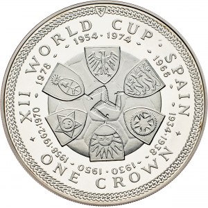 Isle of Man, 1 Crown 1982