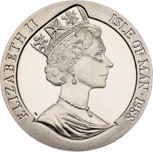 Isle of Man, 1 Crown 1988