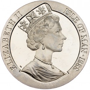 Isle of Man, 1 Crown 1988