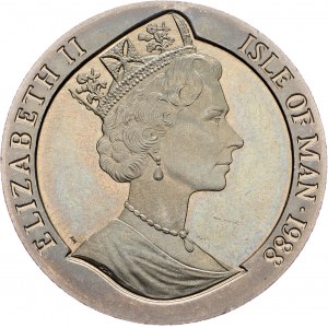 Isle of Man, 1 Crown 1988