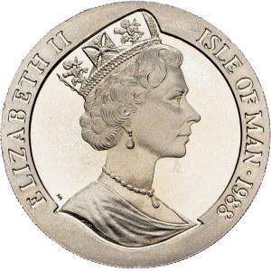 Isle of Man, 1 Crown 1988