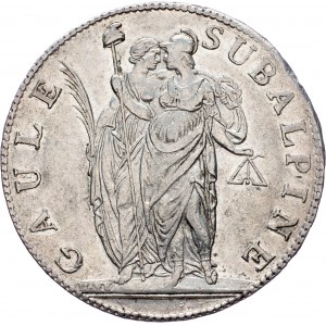 Italy, 5 Francs L’AN 10 (1801)