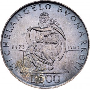 Italy, 500 Lire 1975, Rome