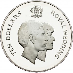 Jamaica, 10 Dollars 1981