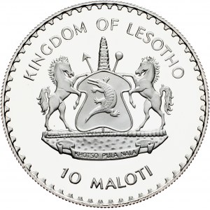 Lesotho, 10 Maloti 1982