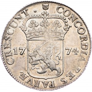 Netherlands, 1 Silver Ducat 1774, Utrecht