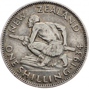 New Zealand, 1 Shilling  1934, London