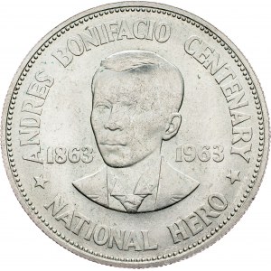 Philippines, 1 Peso 1963