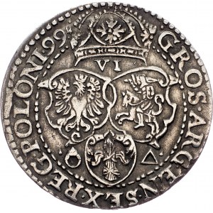 Poland, 6 Groschen 1599, Marienburg