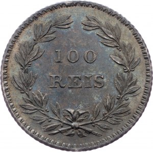 Portugal, 100 Reis 1853