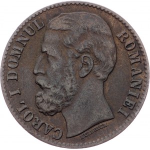 Rumänien, 2 Bani 1879, Bukarest