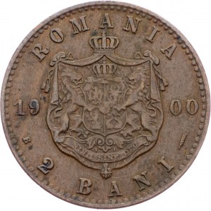 Romania, 2 Bani 1900