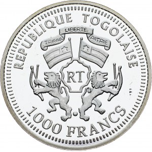 Togo, 1000 Francs 2001