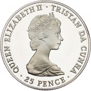 Tristan da Cunha, 25 Pence 1981