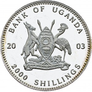 Uganda, 2000 Shillings 2003