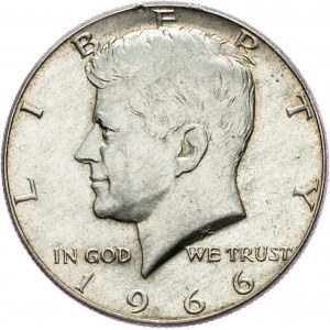 USA, 1/2 Dollar 1966