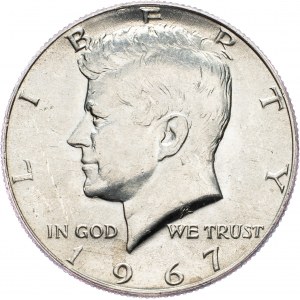USA, 1/2 Dollar 1967