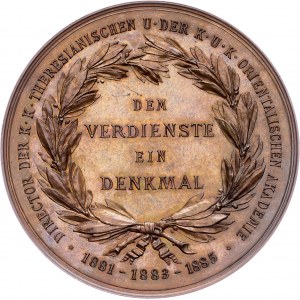 Austria-Hungary, Medal 1885, J. Tautenhayn
