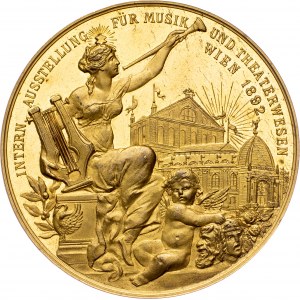 Österreich-Ungarn, Medaille 1892, Christlbauer