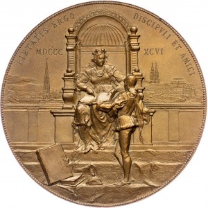Österreich-Ungarn, Medaille 1896, A. Scharff
