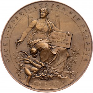 Austria-Hungary, Medal 1898, J. Tautenhayn